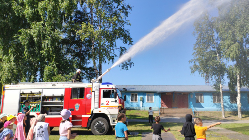 Противопожарная тренировка в «Березке» (29.07.2021)