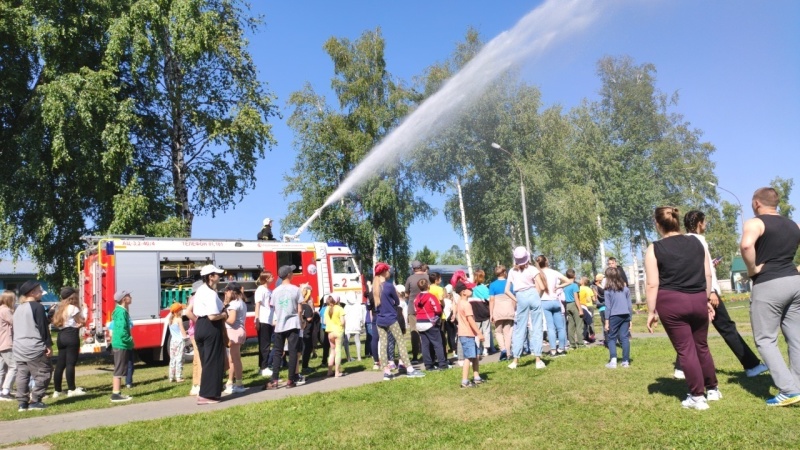 Противопожарная тренировка в «Березке» (29.07.2021)