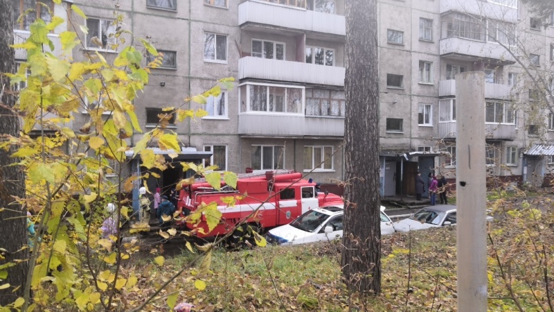 Пожилые мужчина и женщина погибли при пожаре в Северске (14 октября 2020)