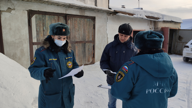 В ЗАТО Северск проводятся профилактические рейды: «Отопительный сезон» и «Дети» (26 января 2021)