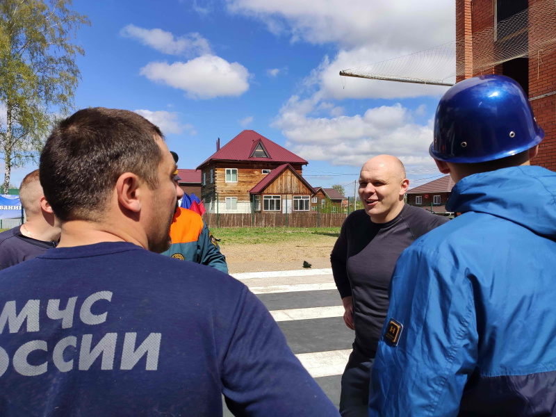 Чемпионат Главного управления МЧС России по Томской области по пожарно-спасательному спорту, посвященный Дню Победы в Великой Отечественной войне (14 мая 2021 года)