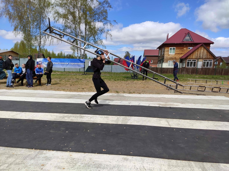 Чемпионат Главного управления МЧС России по Томской области по пожарно-спасательному спорту, посвященный Дню Победы в Великой Отечественной войне (14 мая 2021 года)