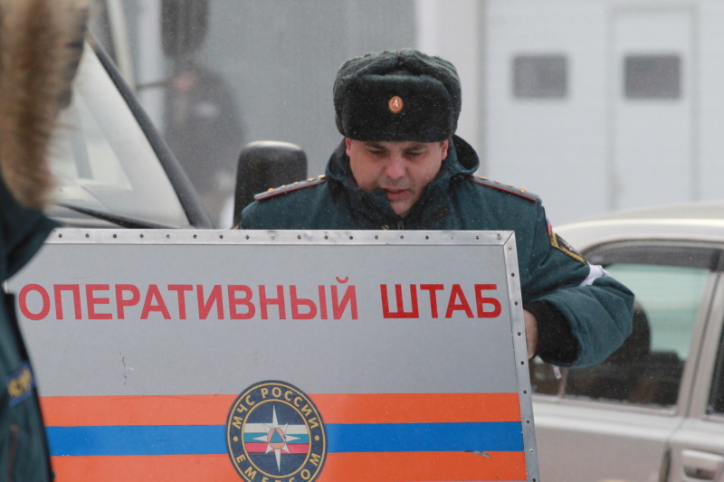 Пожарно-тактические учения на Томском электромеханическом заводе (19 ноября 2021 года)