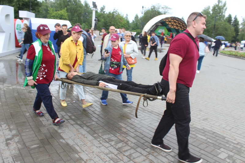 В Томске в пятый раз прошли Открытые региональные соревнования по первой помощи и допсихологической поддержке «Научись спасать жизнь!»  (18.06.2022.)