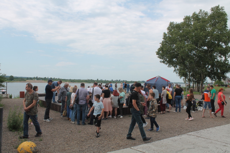 День безопасности на воде прошел на набережной в Томске  (27.06.2022)