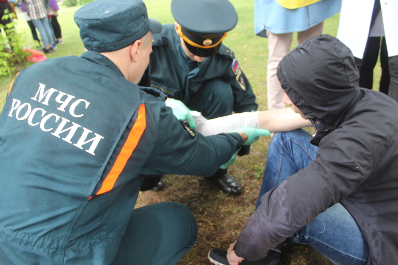 В Томске в пятый раз прошли Открытые региональные соревнования по первой помощи и допсихологической поддержке «Научись спасать жизнь!»  (18.06.2022.)