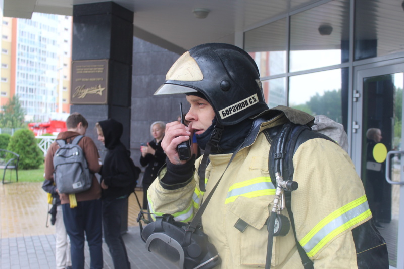 Условный пожар потушили в «Томской областной спортивной школе олимпийского резерва» (20.07.2022)