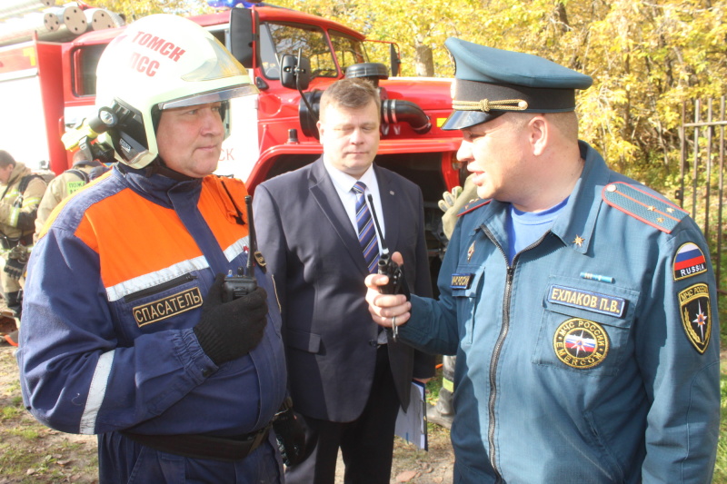 В городе Томске прошли командно-штабные учения (22.09.2022)