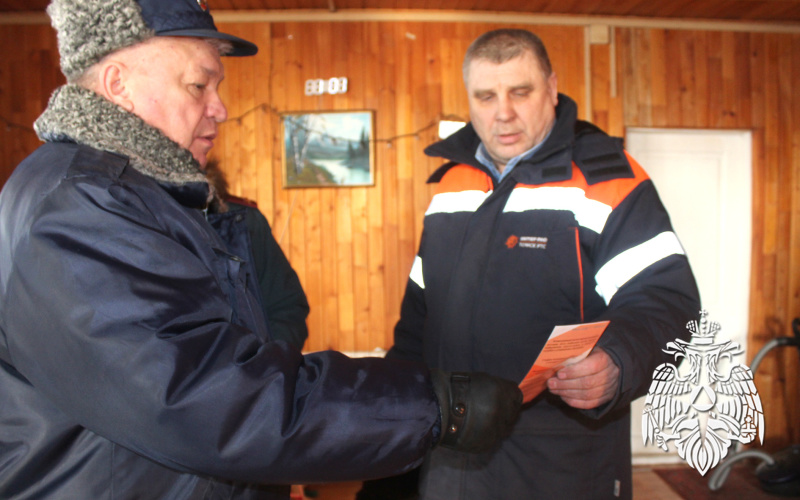 На территории Томского района прошел профилактический рейд по жилому сектору (16.02.2023)