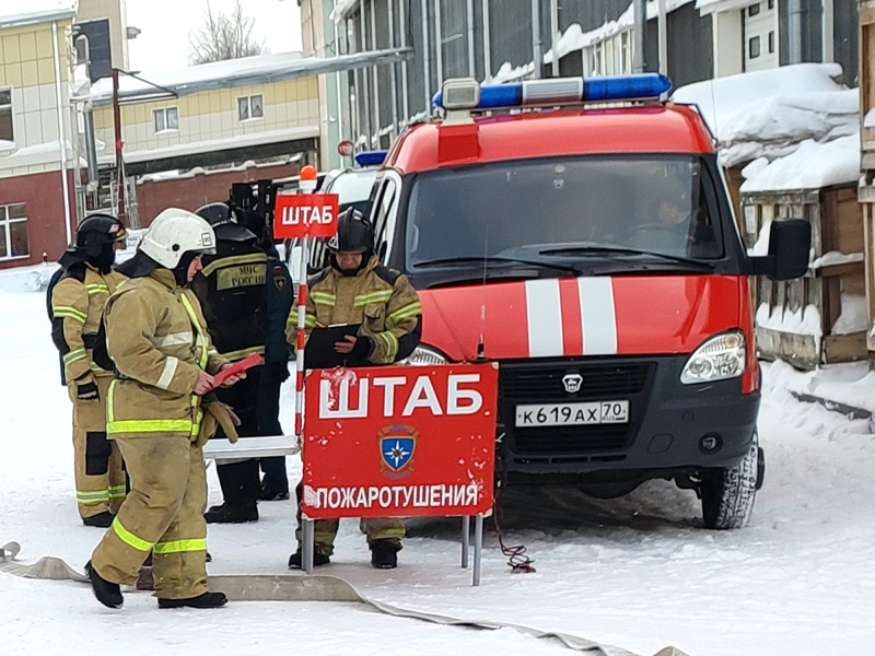 Условное возгорание на участке алюминиевого литья литейного цеха в Томске успешно ликвидировано (27.01.2023)